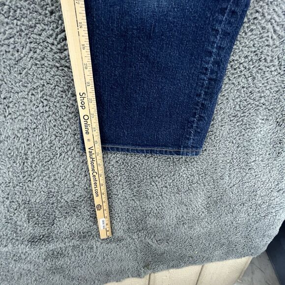 Lucky Brand Jeans Mens 46x30 Blue Medium Wash 181 Relaxed Straight Stretch Preps - Picture 5 of 8